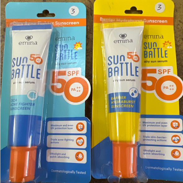 EMINA SUNBATTLE AIRY SUN SERUM *