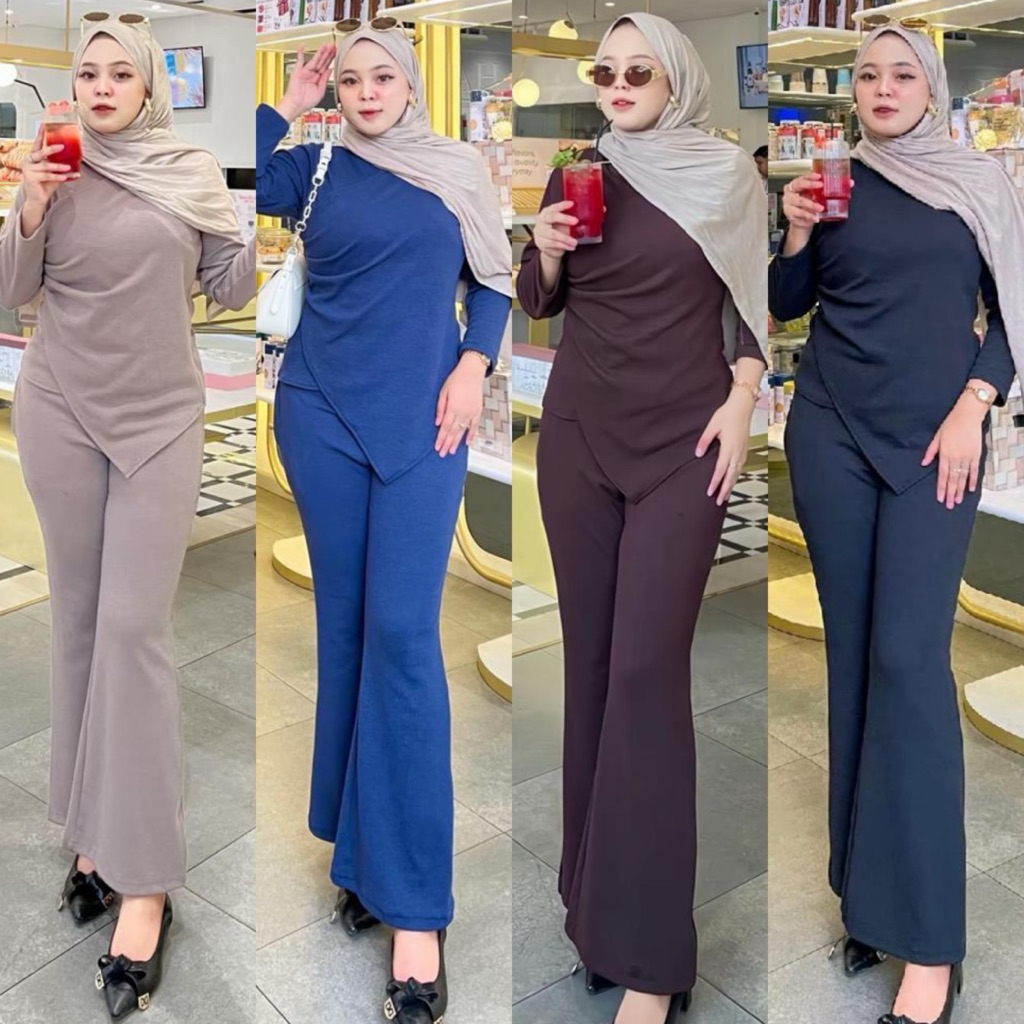 [COD] SETELAN KNIT CUTBRAY / ONESET KNIT ASTER / SET CUTBRAY