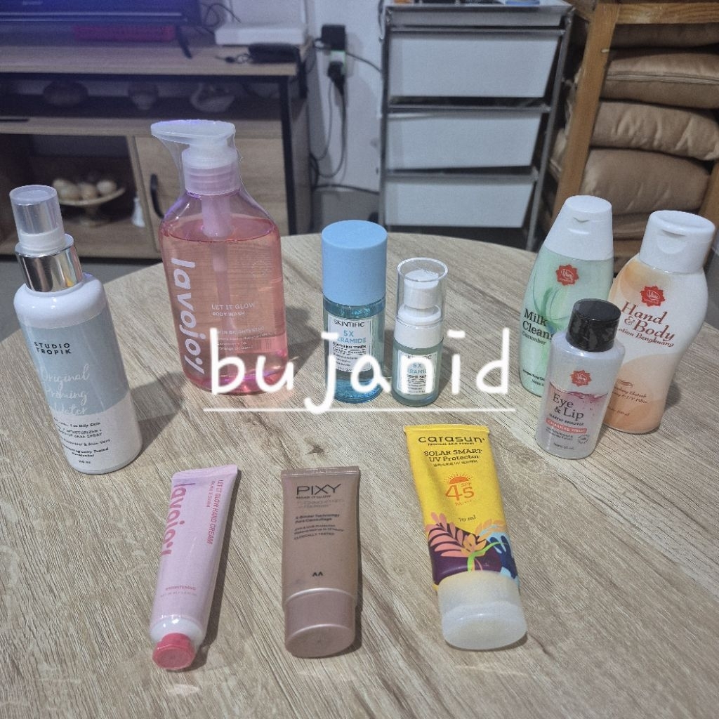 [READY_NEW & PRELOVED] SERUM TONER PRIMER SUNSCREEN HAND CREAM BODY WASH LOTION SETTING SPRAY CLEANS