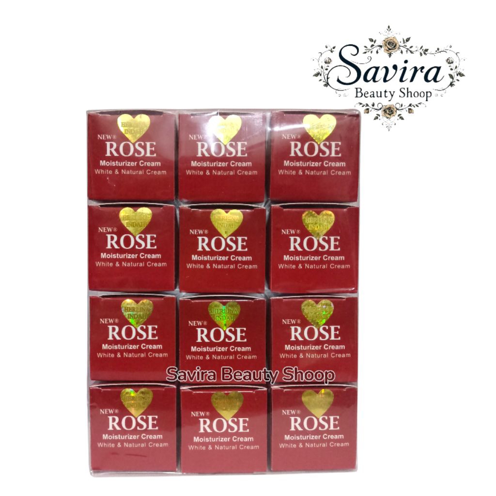 READY ROSE BPOM  Cream Rose Moisturizer Cream Whit & Natural BPOM