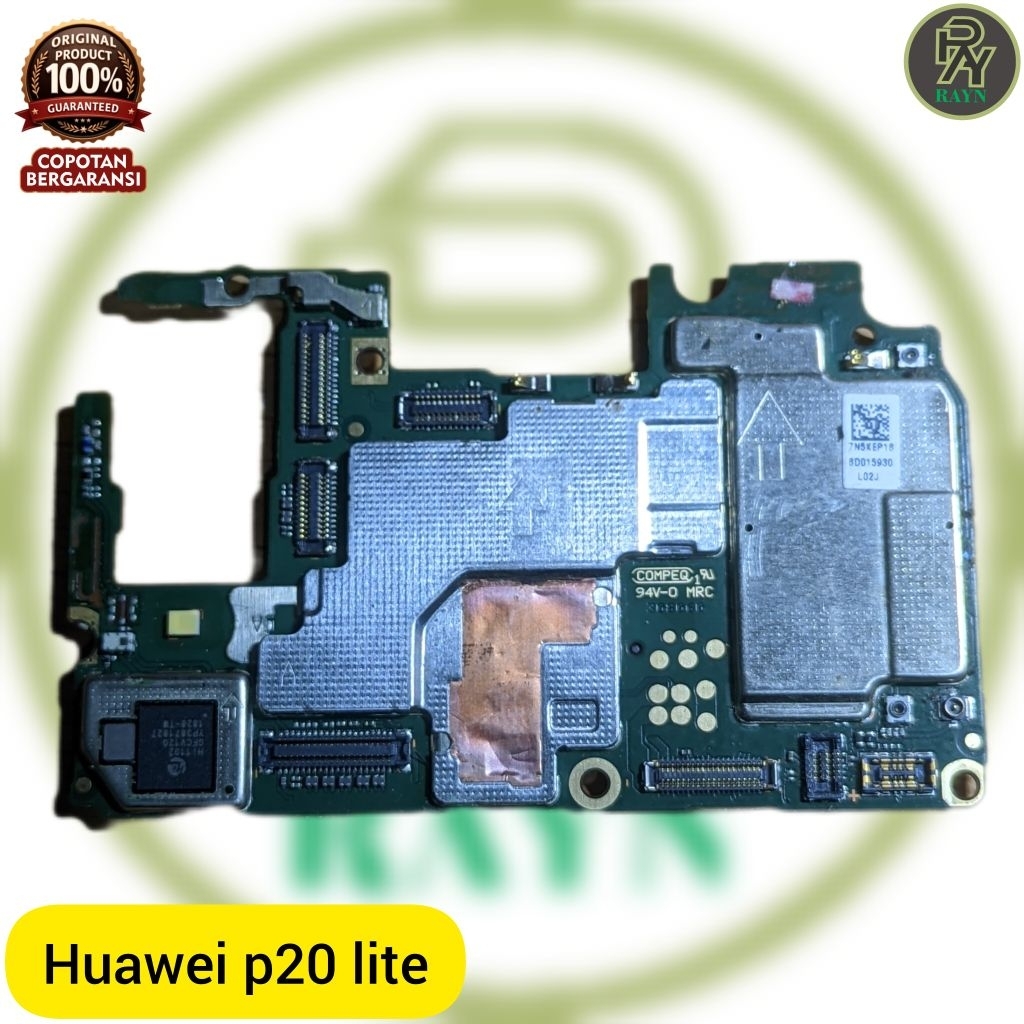 Mesin Huawei p20 lite 4/32 kaleng utuh nosandi Smartfren only normal garansi