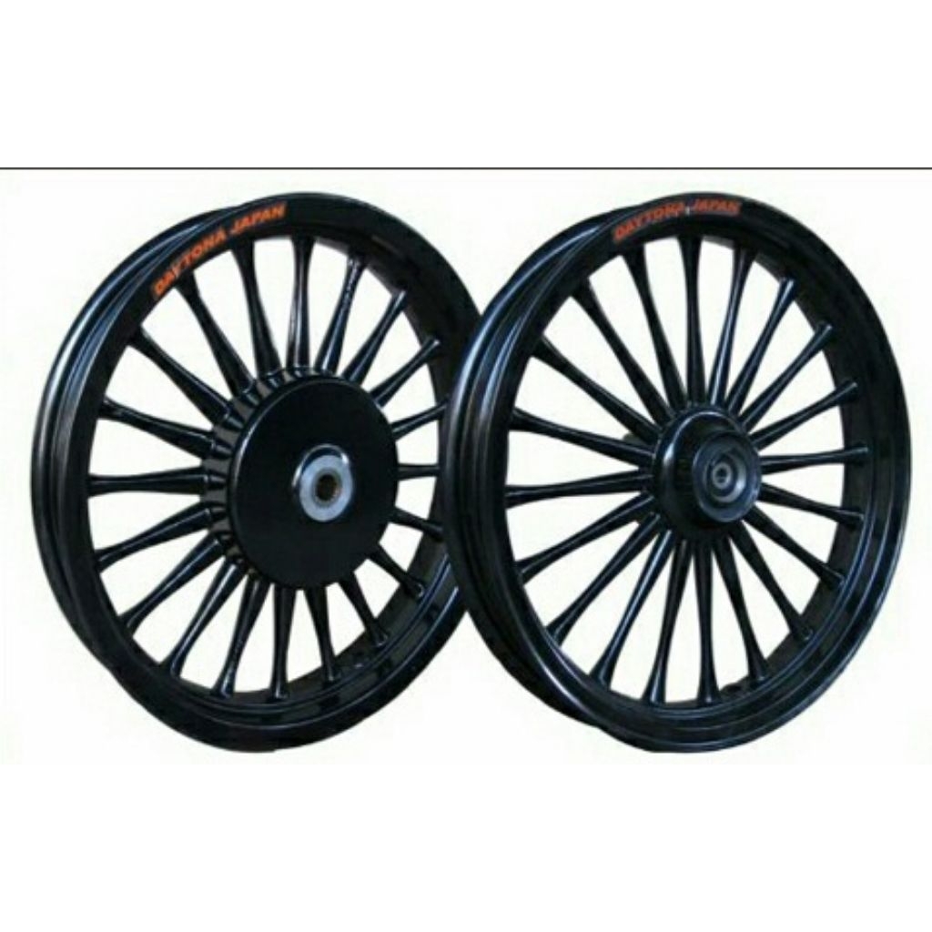 PELEG VELG DAYTONA MIO SPORTY PALANG 20 BULAT  185 215 14 GOLD ORIGINAL JAPAN