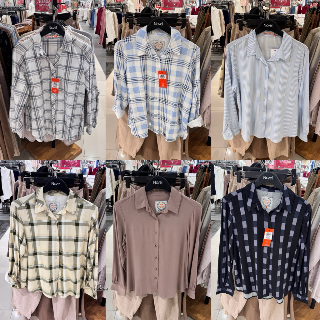 NOVEL MICE - SALE Kemeja Blouse Wanita (S-XXL)