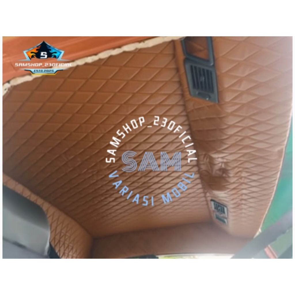 Cover Pelapis plapon atas Hino Lohan/Fuso/Isuzu GIGA/Hino 500/Hino Ti/motif wajit variasi