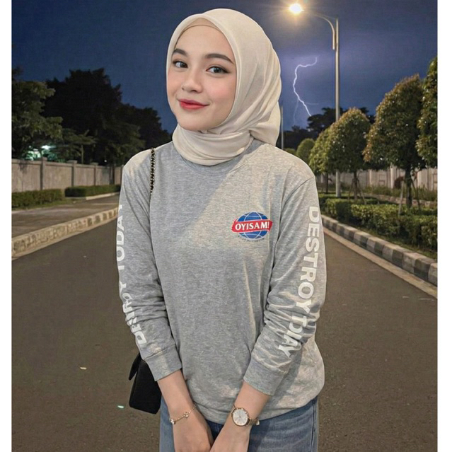 OYISAM! T-SHIRT LS WORLD