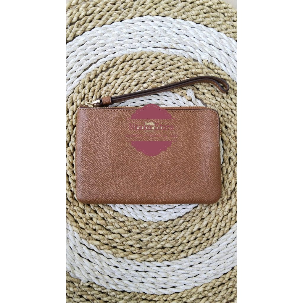 Wristlet kecil untuk wanita F58032 saddle