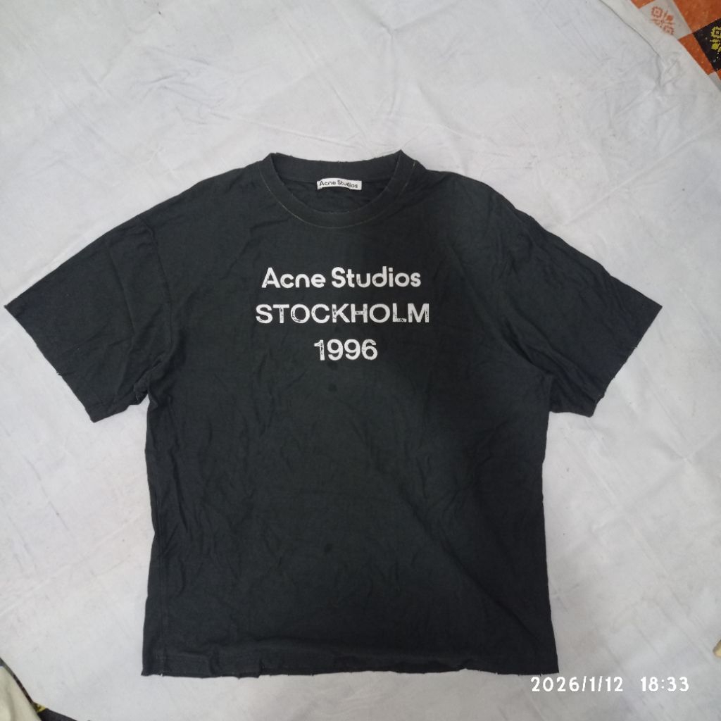 Acne StudiosStockholm Logo T-shirt