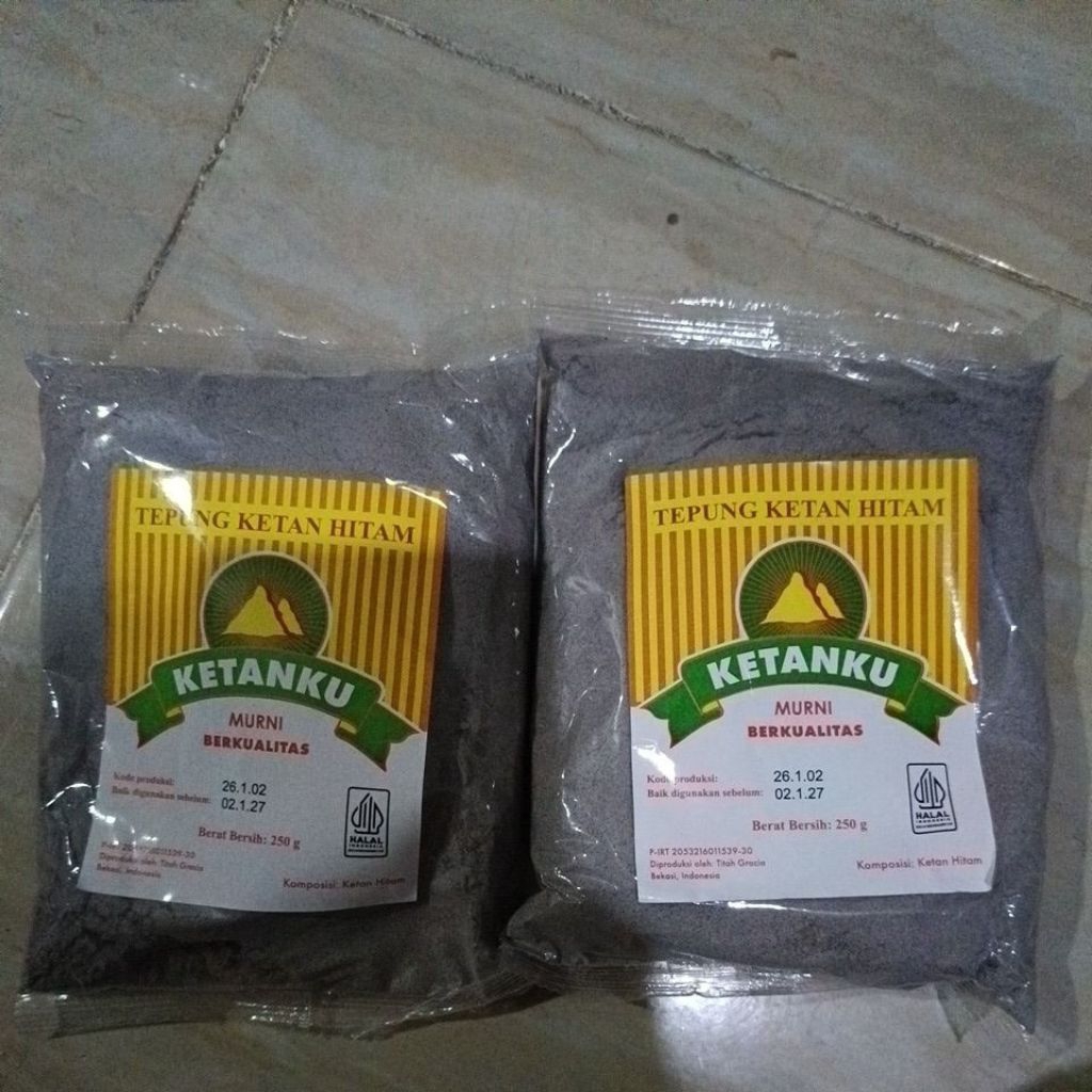 Ketanku tepung ketan hitam 250 gram