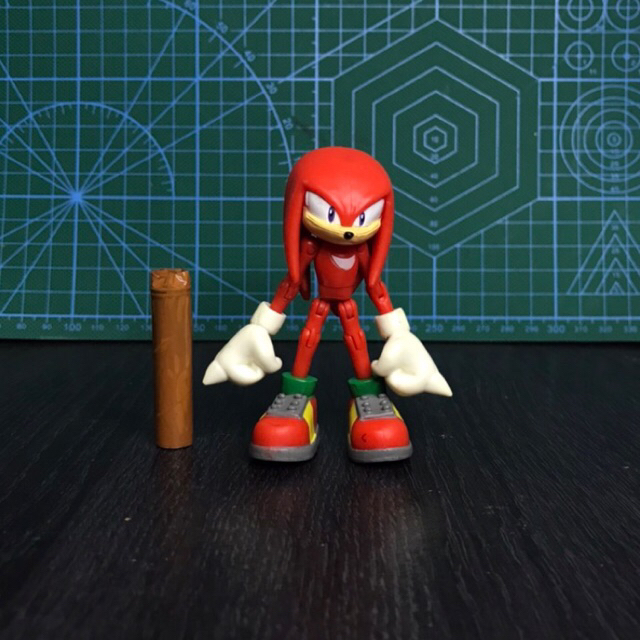 Sonic The Hedgehog Knuckles the Echidna Action Figure Original Sega Jazwares [PRELOVED]