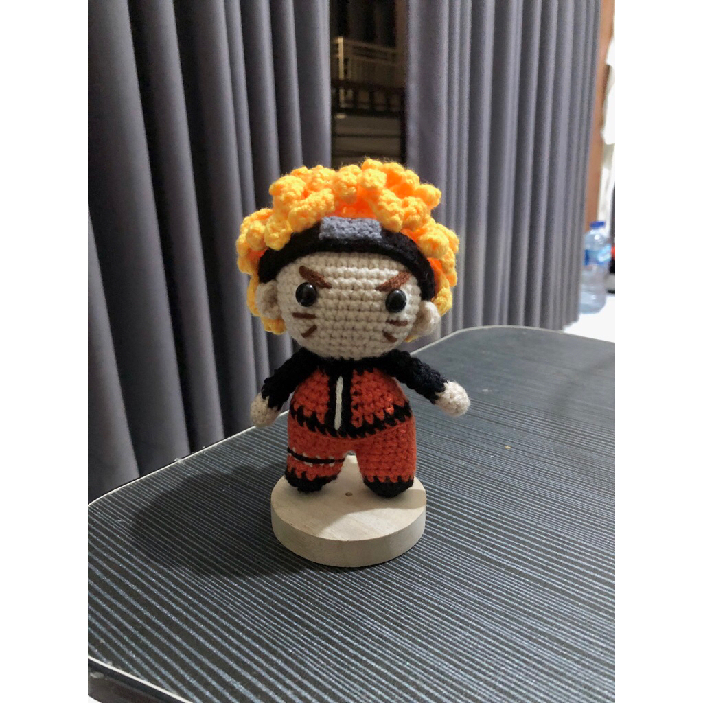 boneka rajut naruto