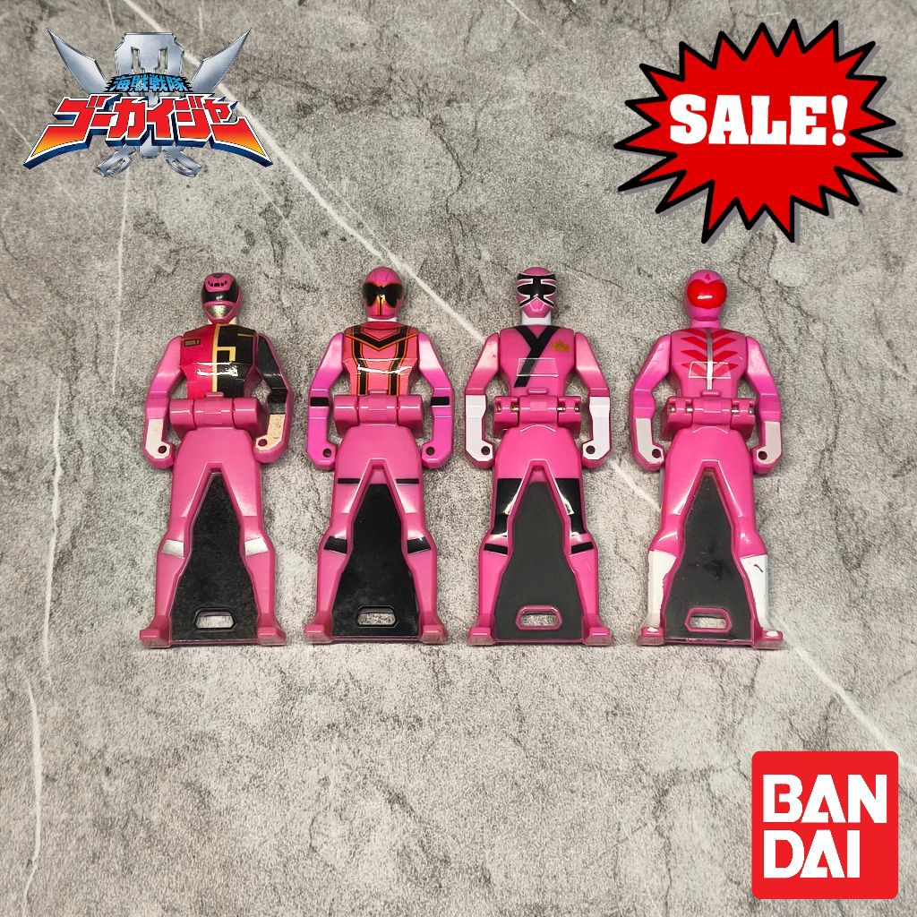 Gokaiger Ranger Key Pink Ranger Super Sentai Power Ranger Key Loose