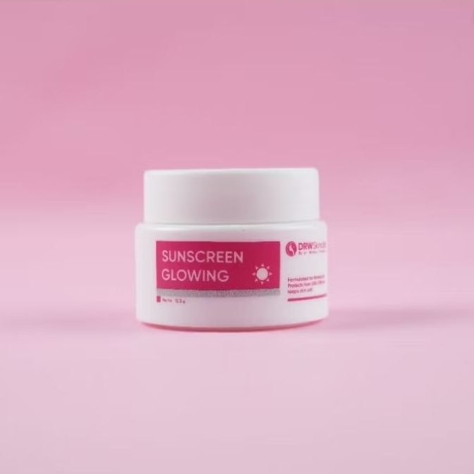 Sunscreen glowing drw skincare