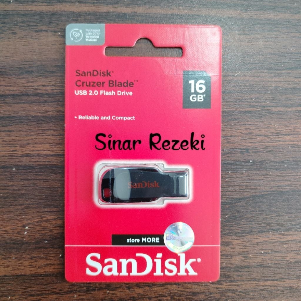 1 buah 16GB Flashdisk sandisk 16GB/sandisk 16GB/flash disk 16GB/flash disk sandisk/sandisk ori