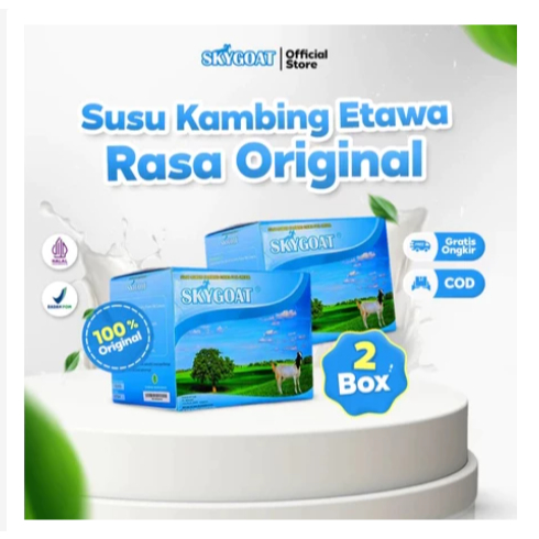 PAKET 2 SKYGOAT - SUSU KAMBING SKYGOAT 100% ORIGINAL // SUSU KAMBING SKYGOAT 