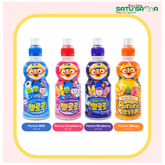 PORORO DRINK MINUMAN BERASA 235 ML