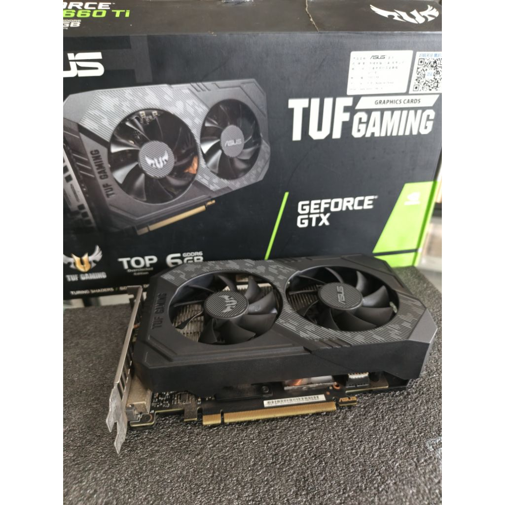 VGA GEFORCE GTX 1660Ti ASUS TUF GAMING 6Gb GDDR6