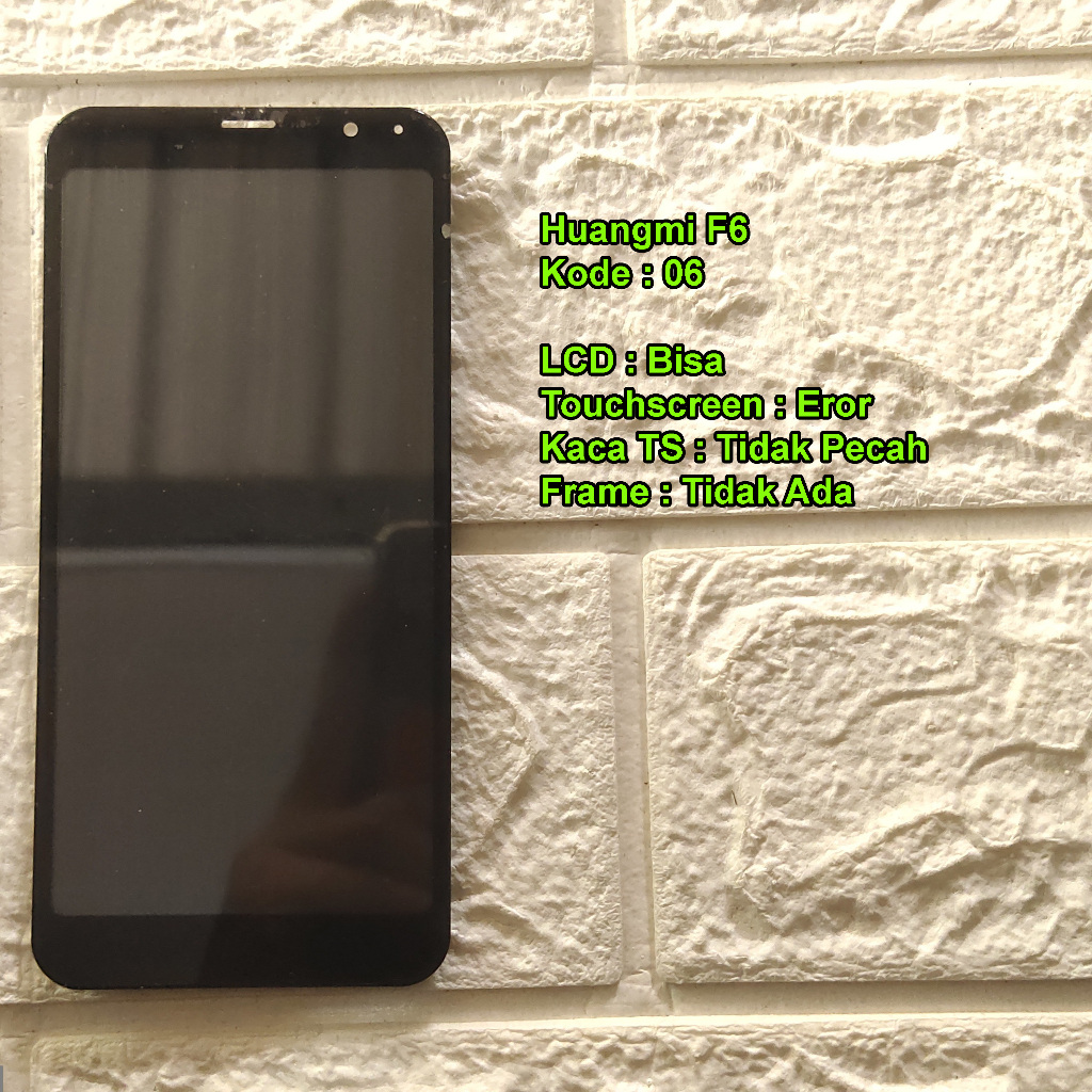 (06) Huangmi F6 LCD Hidup Minus Copotan