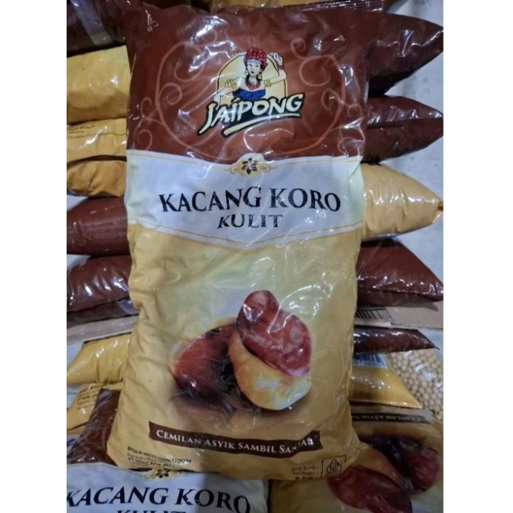 Kacang koro kulit 1ball isi 3kg