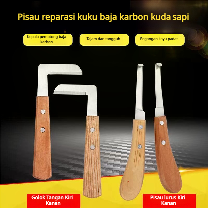 Pisau pemangkas kuku sapi, pisau lurus untuk sapi, pisau lengkung, alat pemangkas kuku sapi yang dap