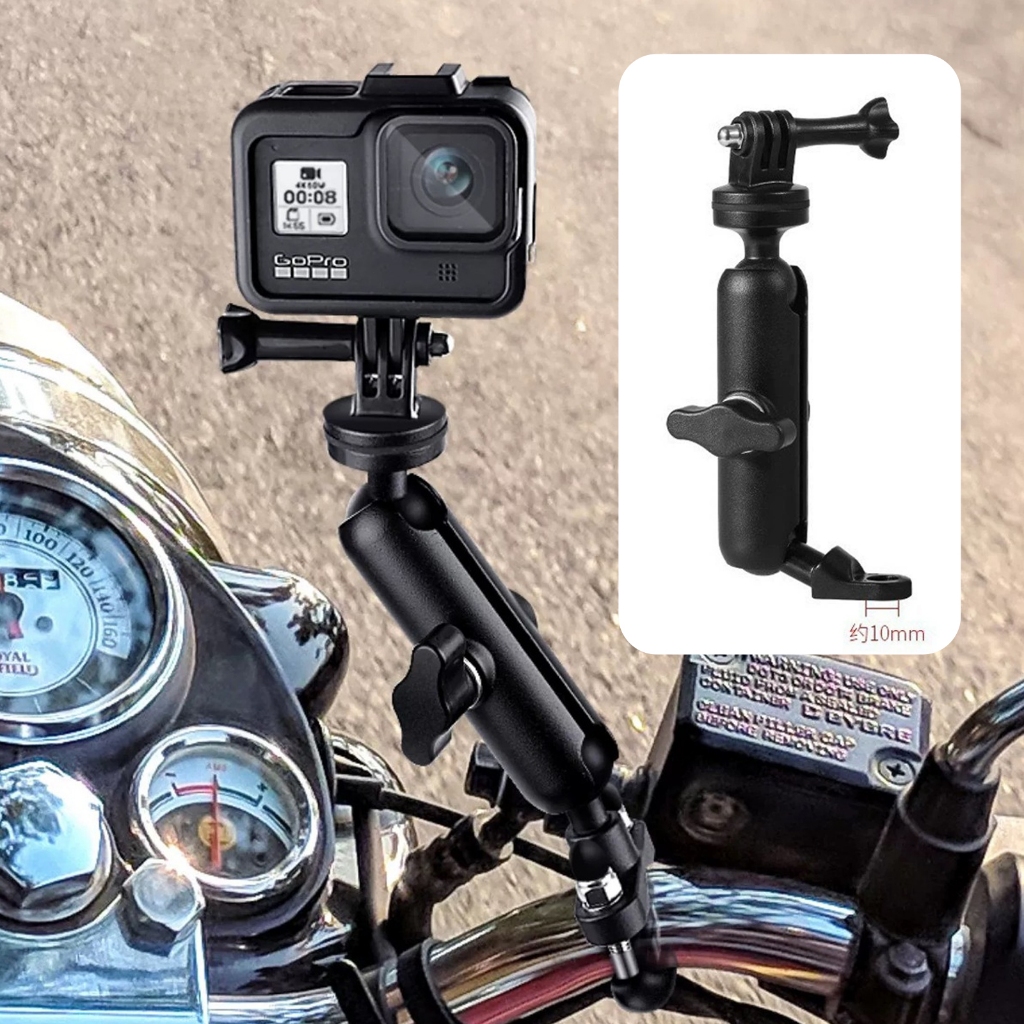 Breket Gopro Action Cam Holder Kamera Motor Camera 360 Spion