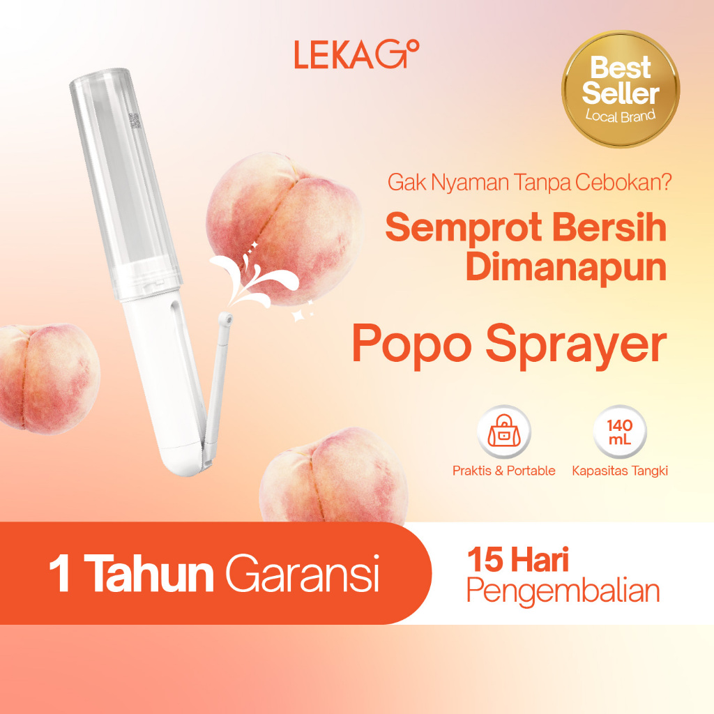 LEKA Go - SP333 Popo Spray - Bidet Portable