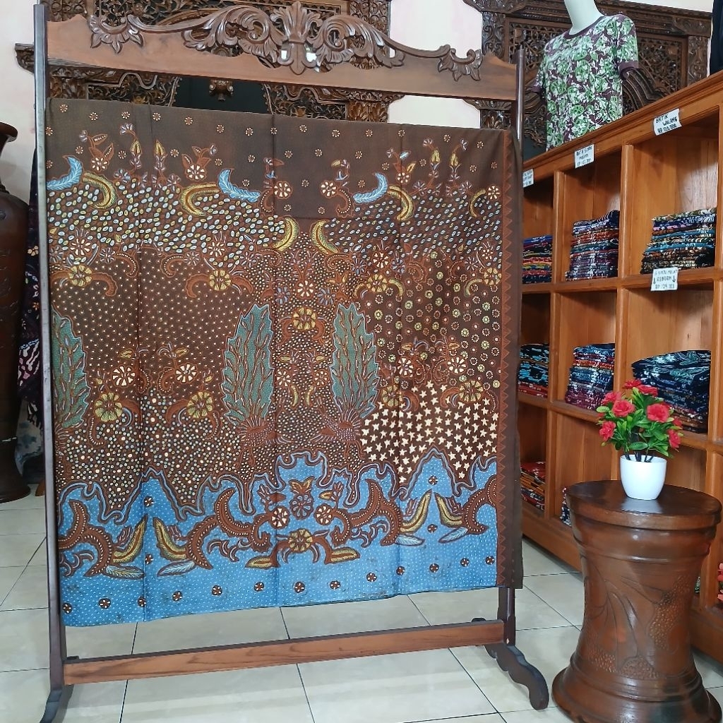 Batik Tulis (Full Tulis) - Kain Batik Klaten Jogja Solo Tulis Asli - Bahan katun Sanforized Uk.225cm
