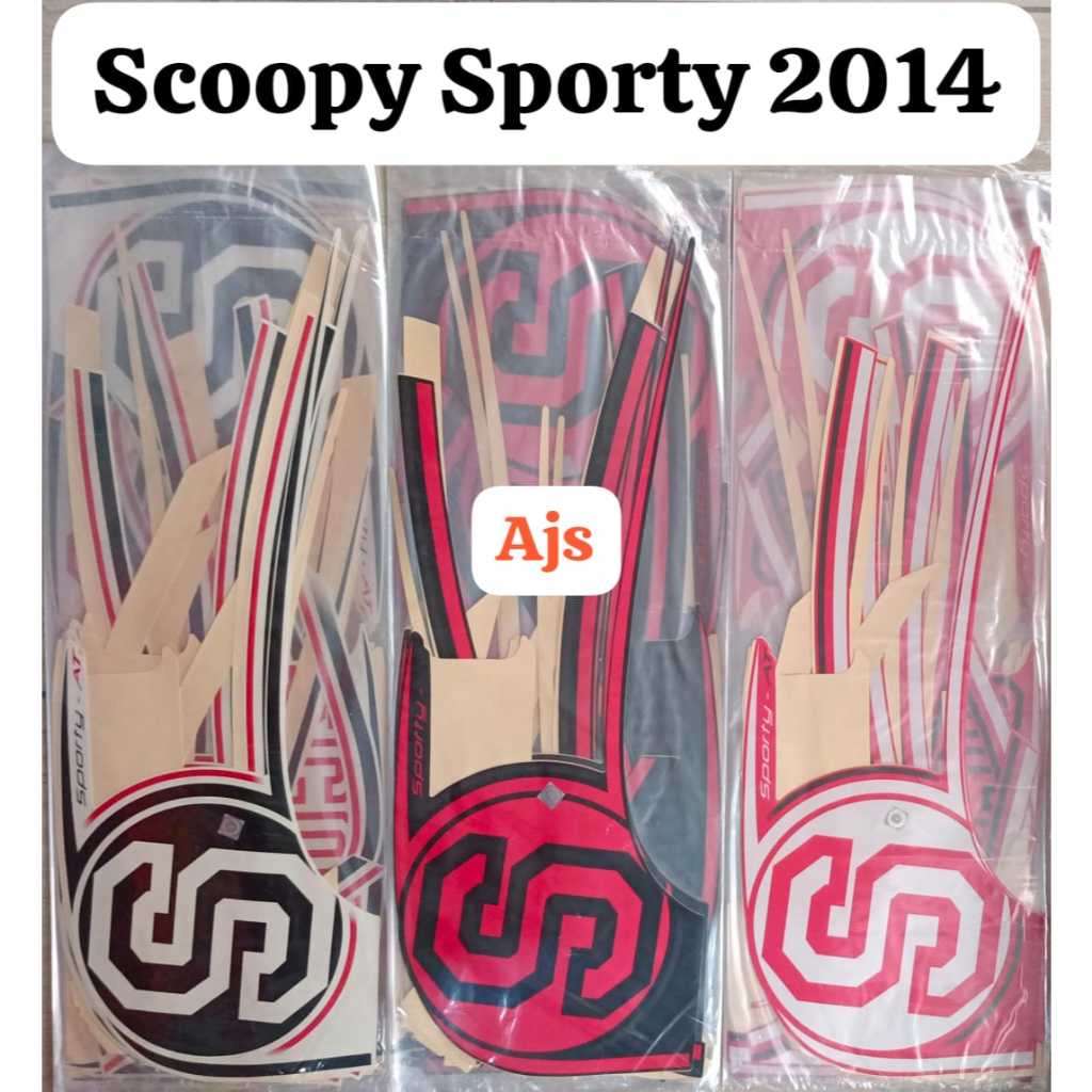 STRIPING SCOOPY SPORTY 2014