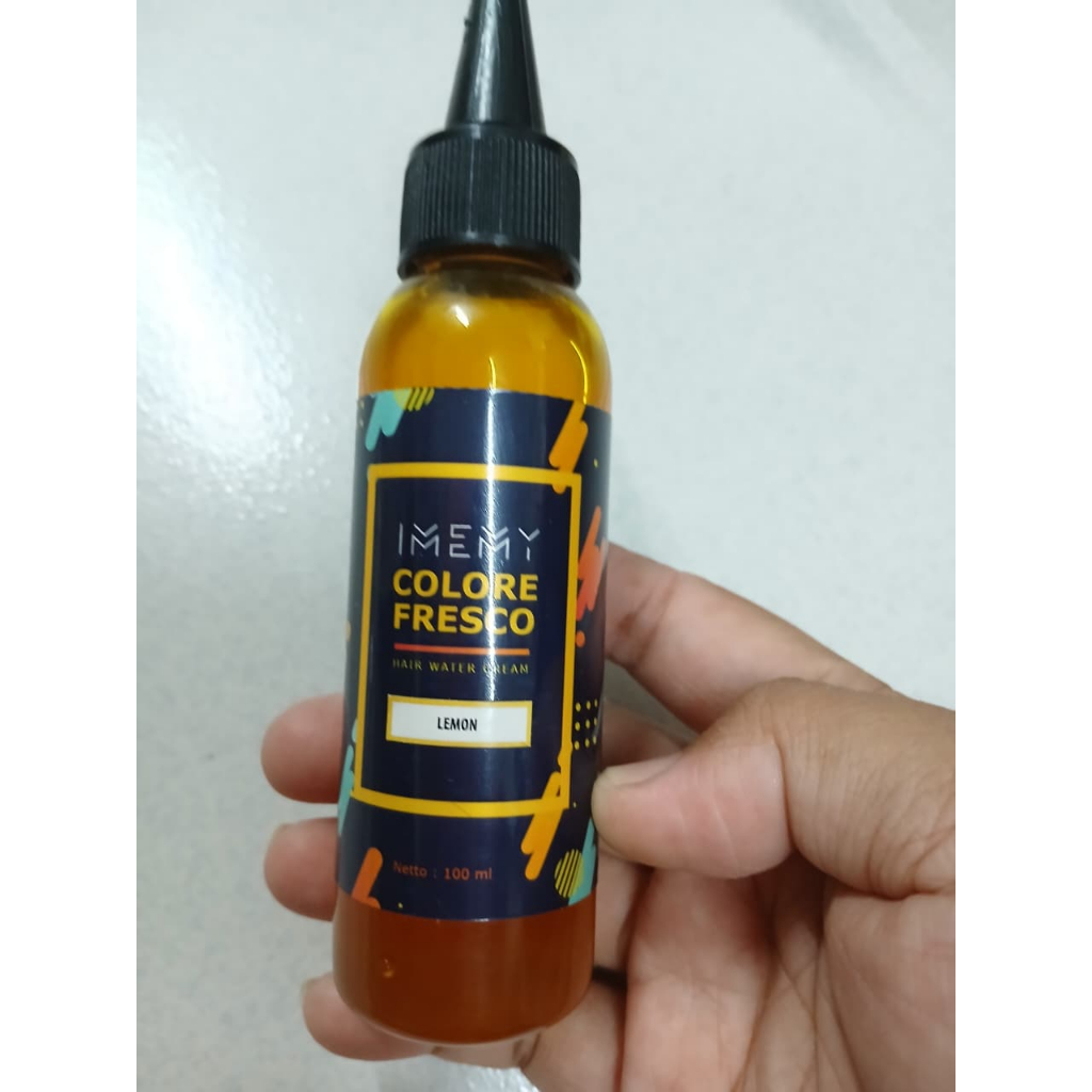 Warna Cat Rambut Colore Fresco Hair Color Lemon Pewarna rambut