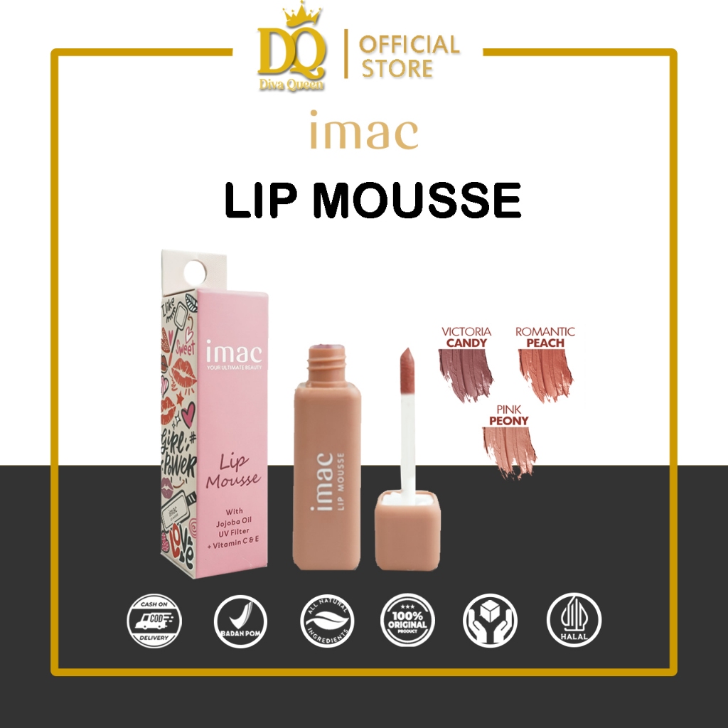 IMAC LIP MOUSSE ( With Jojoba Oil UV Filter + Vitamin C & E )