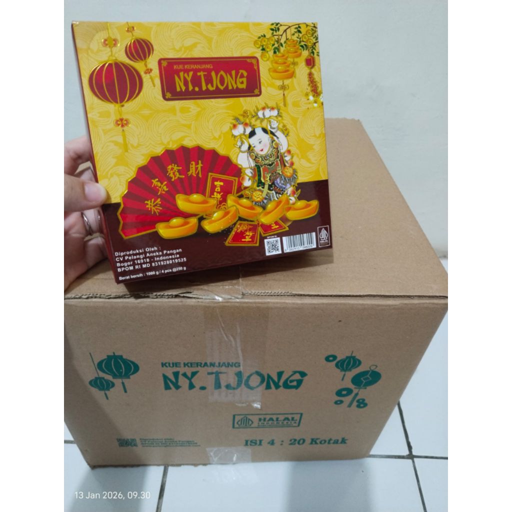 Kue Keranjang/ dodol cina/ tiampan merk. Ny.Tjong