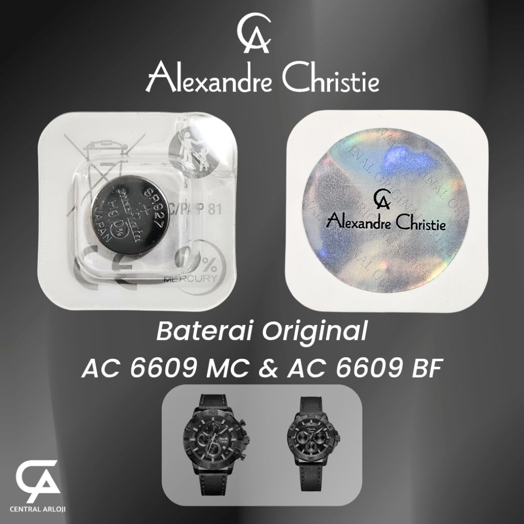 Baterai Original Alexandre Christie AC 6609 MC & AC 6609 BF