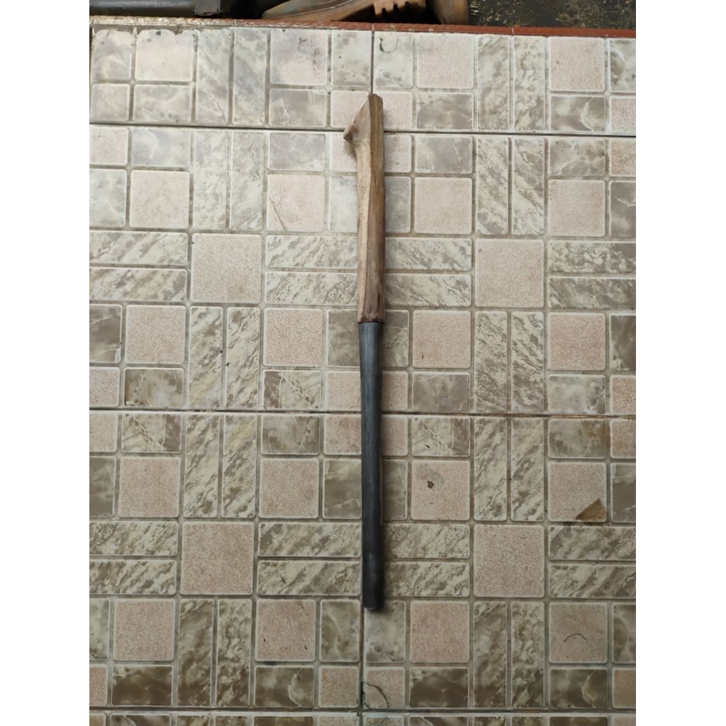 joran atau gagang cangkul karah panjang