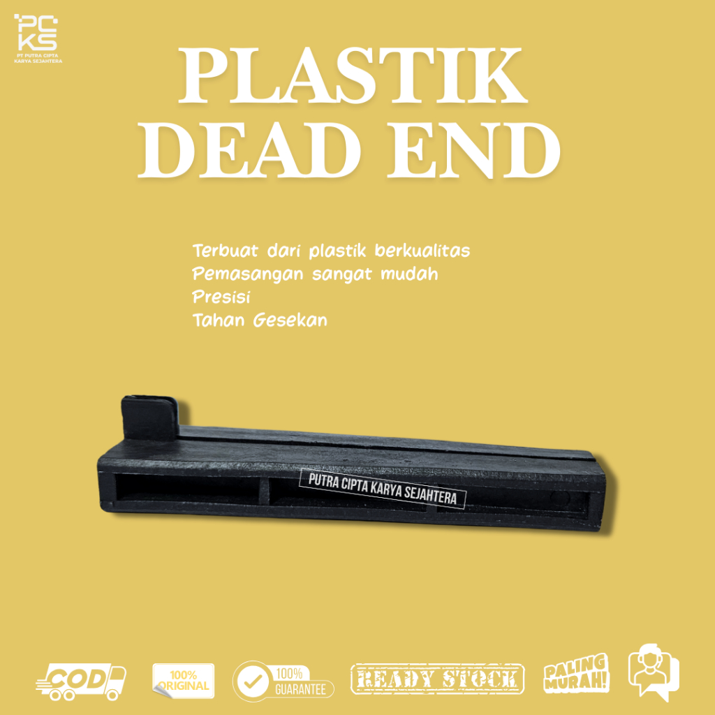 Plastik Dead End Plastik Klem Buaya Aksesoris Tiang Fiber Optik