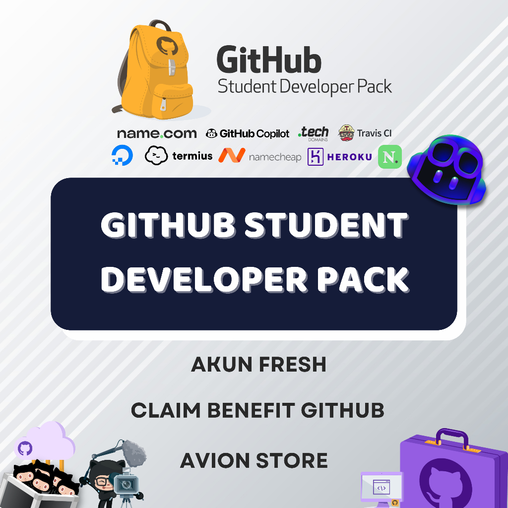 GitHub Student Developer Pack (Student Verified) - Claim Benefit