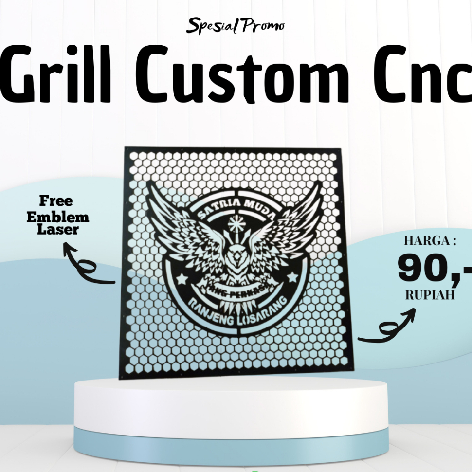 GRILL SPEAKER CUSTOM CNC