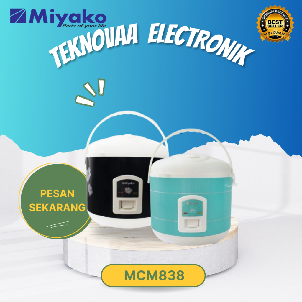 MIYAKO MAGIC COM  3IN1 MCM838 2.2L/MCM-838/MCM 838/MCM-838/MCM 838/MIYAKO ORIGINAL BERGARANSI RESMI