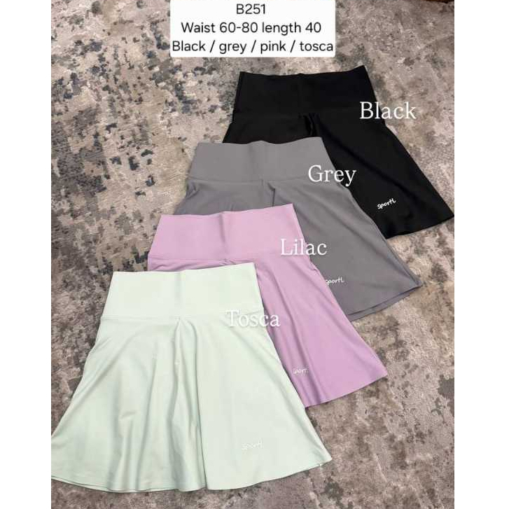 BLIORI Rok tennis  B251 | ROK TENNIS MINI | ROK TENNIS PREMIUM | ROK MINI NYAMAN