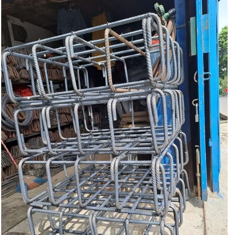 besi cakar ayam 80x80 besi 13ulir full