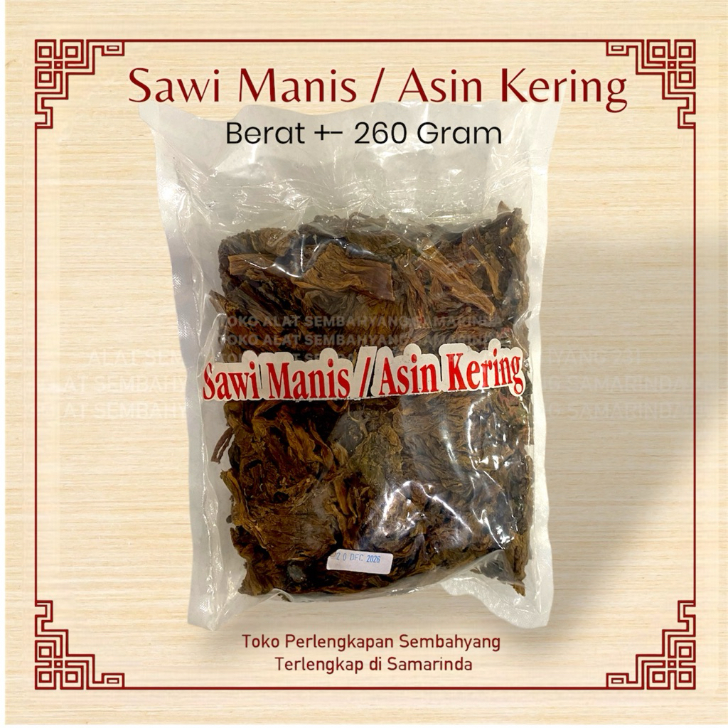 Sawi Manis / Asin Kering 260 gram