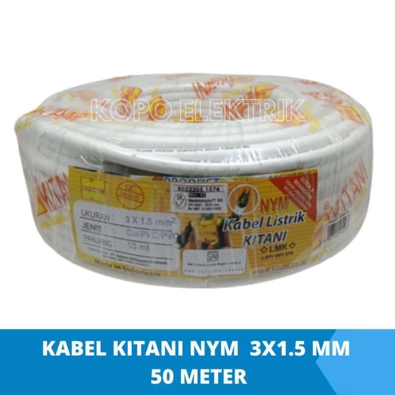 KABEL NYM 3 X 1,5 KITANI 50M