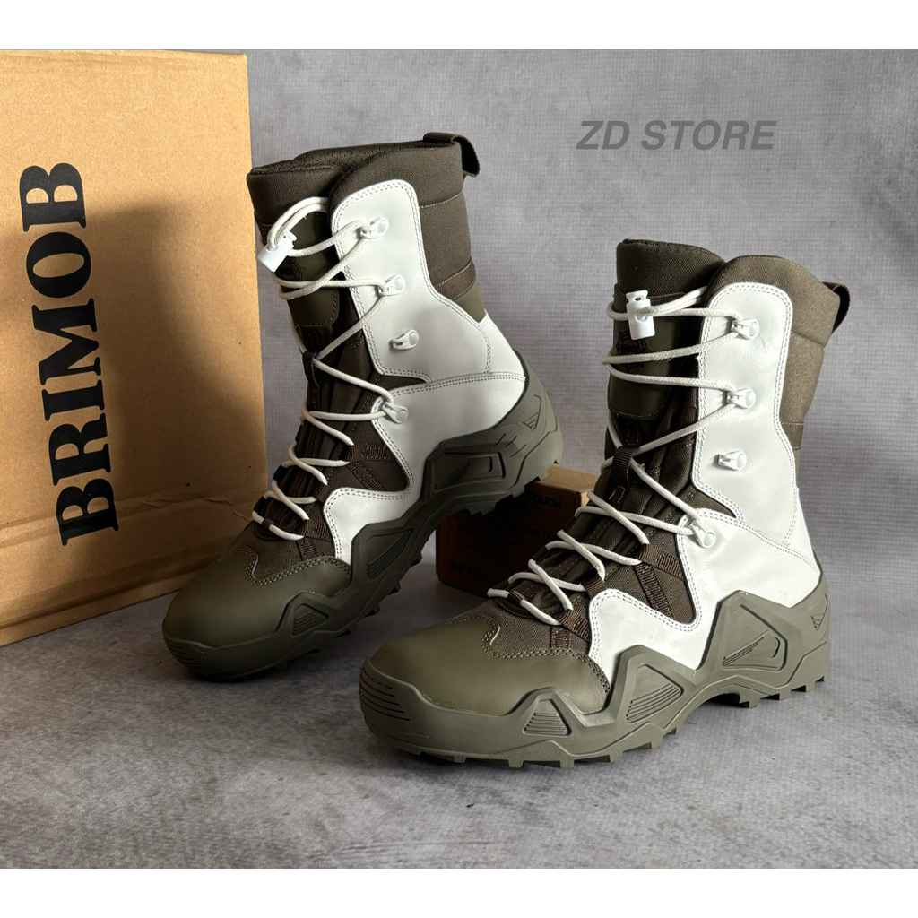 Sepatu PDL TACTICAL PROVOS HIJAU BRIMOB JATAH 2025/Sepatu PDL PROVOS HIJAU BRIMOB 2025