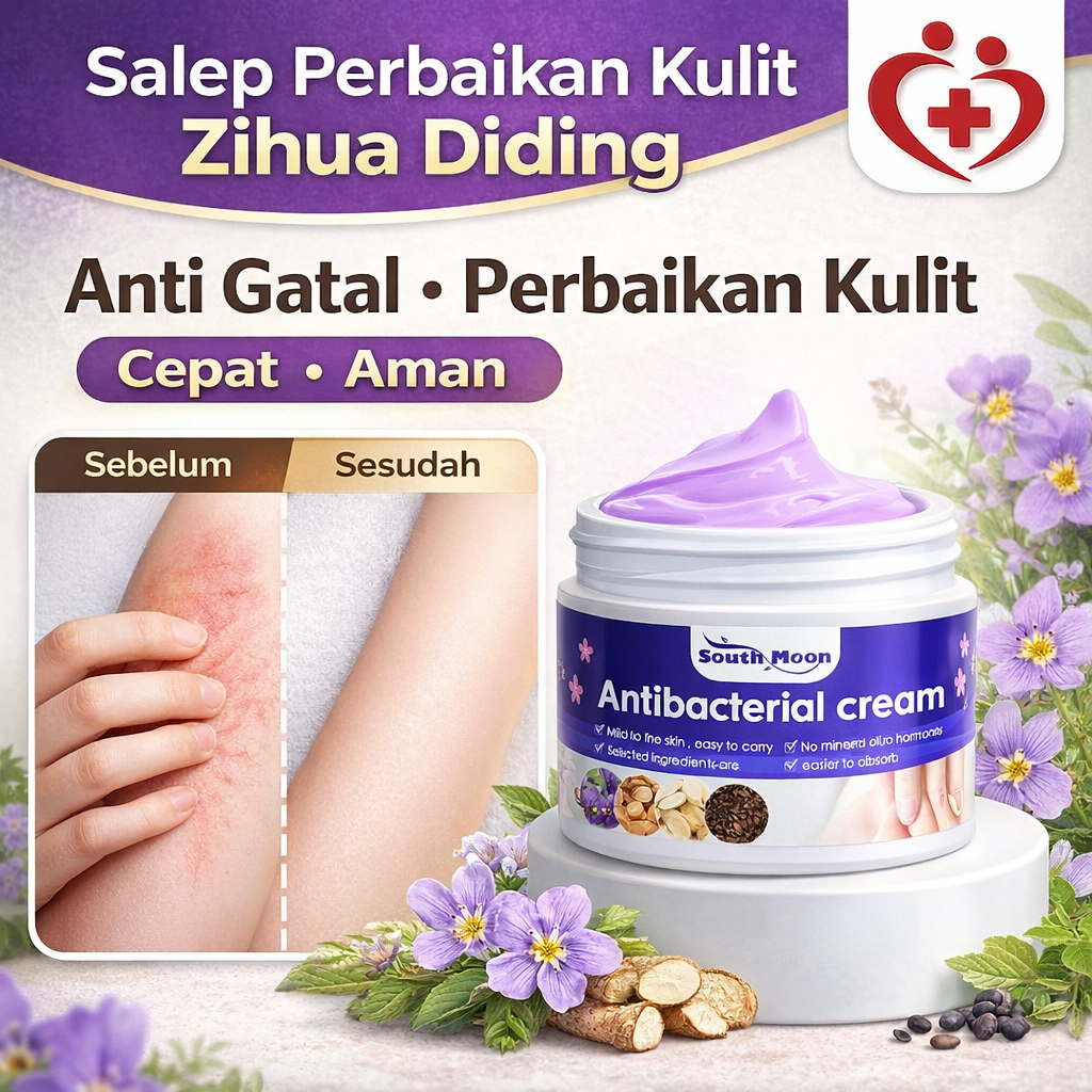 Krim Anti Gatal Herbal 20g / Efektif Meredakan Gatal akibat Gigitan Serangga / Krim Pereda Gatal dan