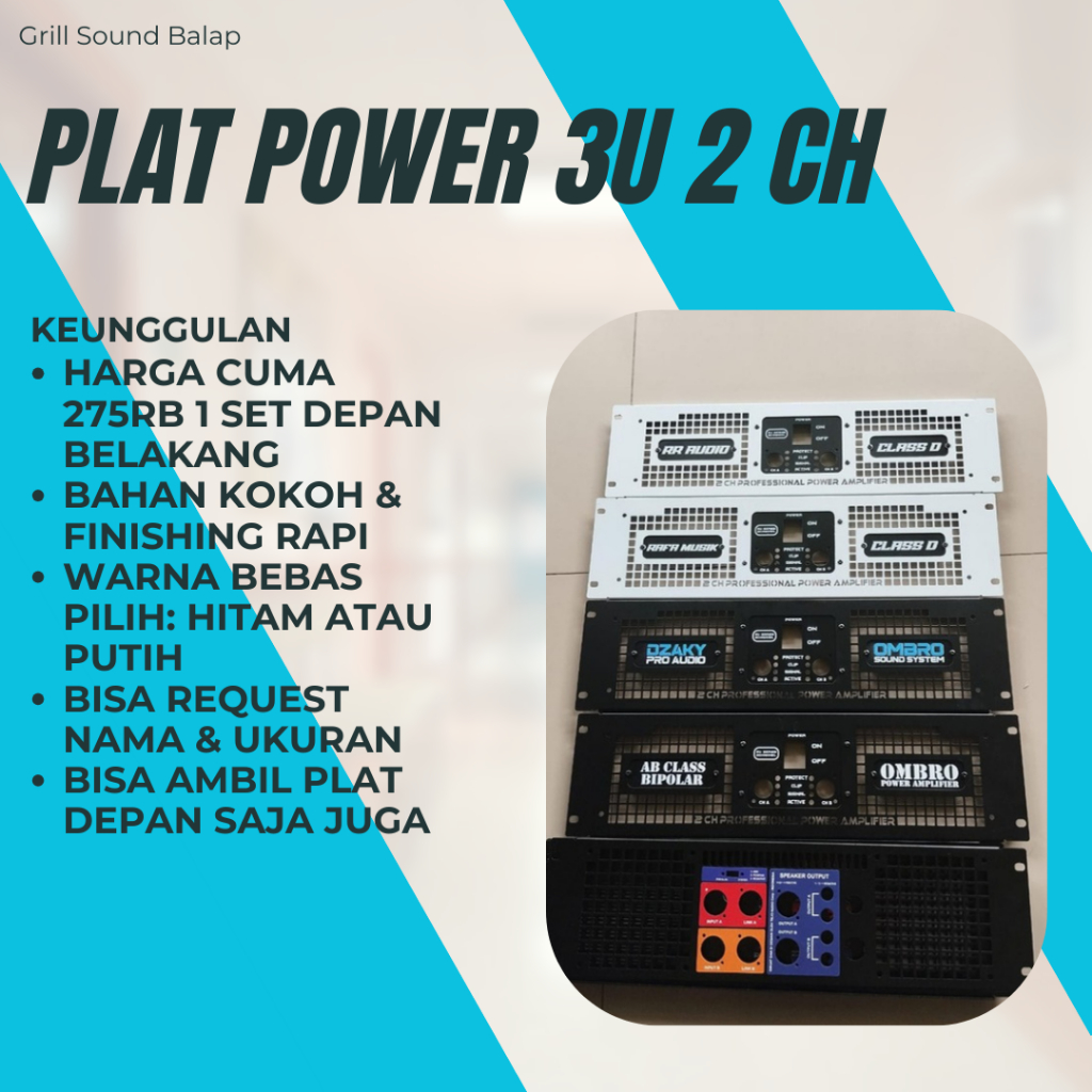 PLAT POWER 3U 2CH
