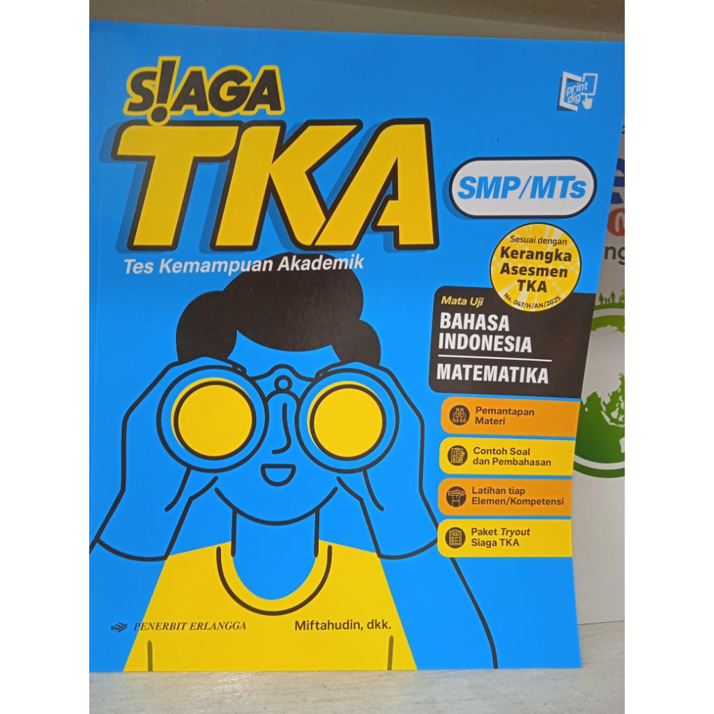 ORI - siaga TkA untuk SMP mata Uji Bahasa Indonesia dan matematika Tahun 2025/2026