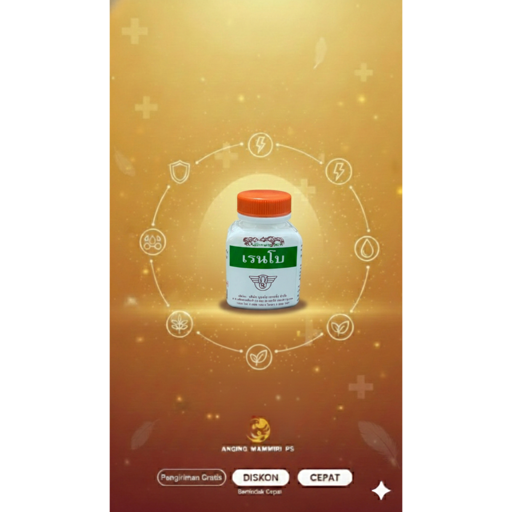 RAINBOW  || Obat Ayam Import || Vitamin Ayam Aduan / Ayam Bangkok || 100 Tablet