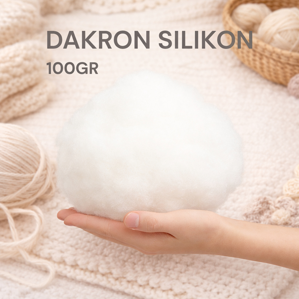DAKRON KAPAS SILIKON 100GRAM