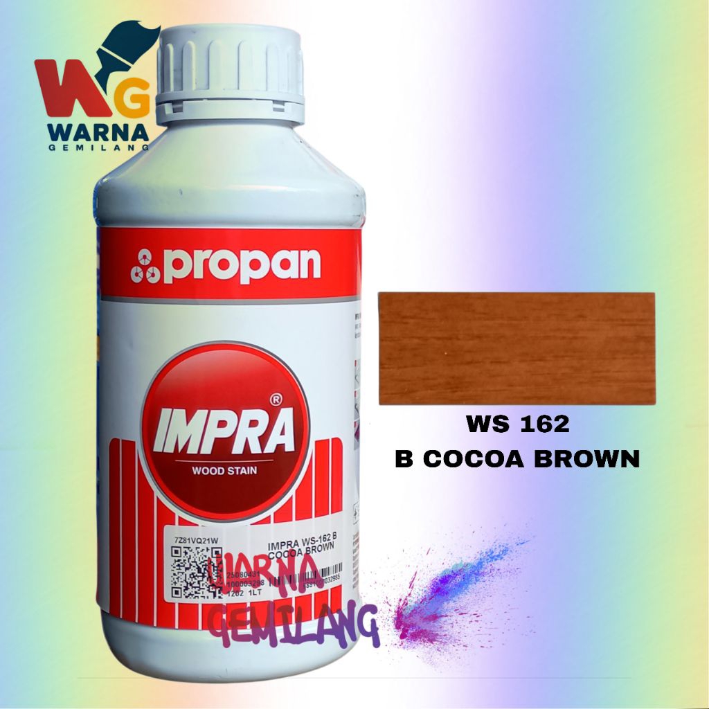 Cat Propan Impra Wood Stain WS 162 B Cocoa Brown 1Liter