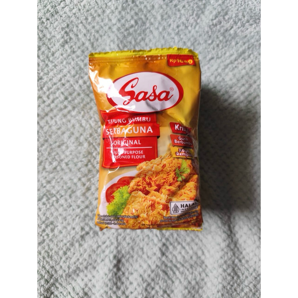 Tepung bumbu serbaguna sasa 1 renceng