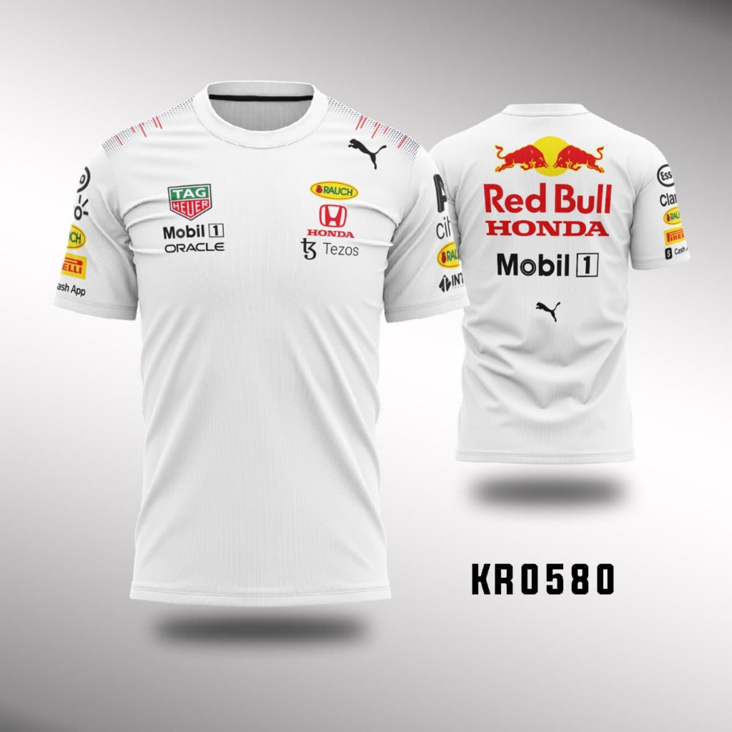 Kaos Jersey F1 R*dbull Premium Unisex Fullprint Dryfit KR0306 - KR0580