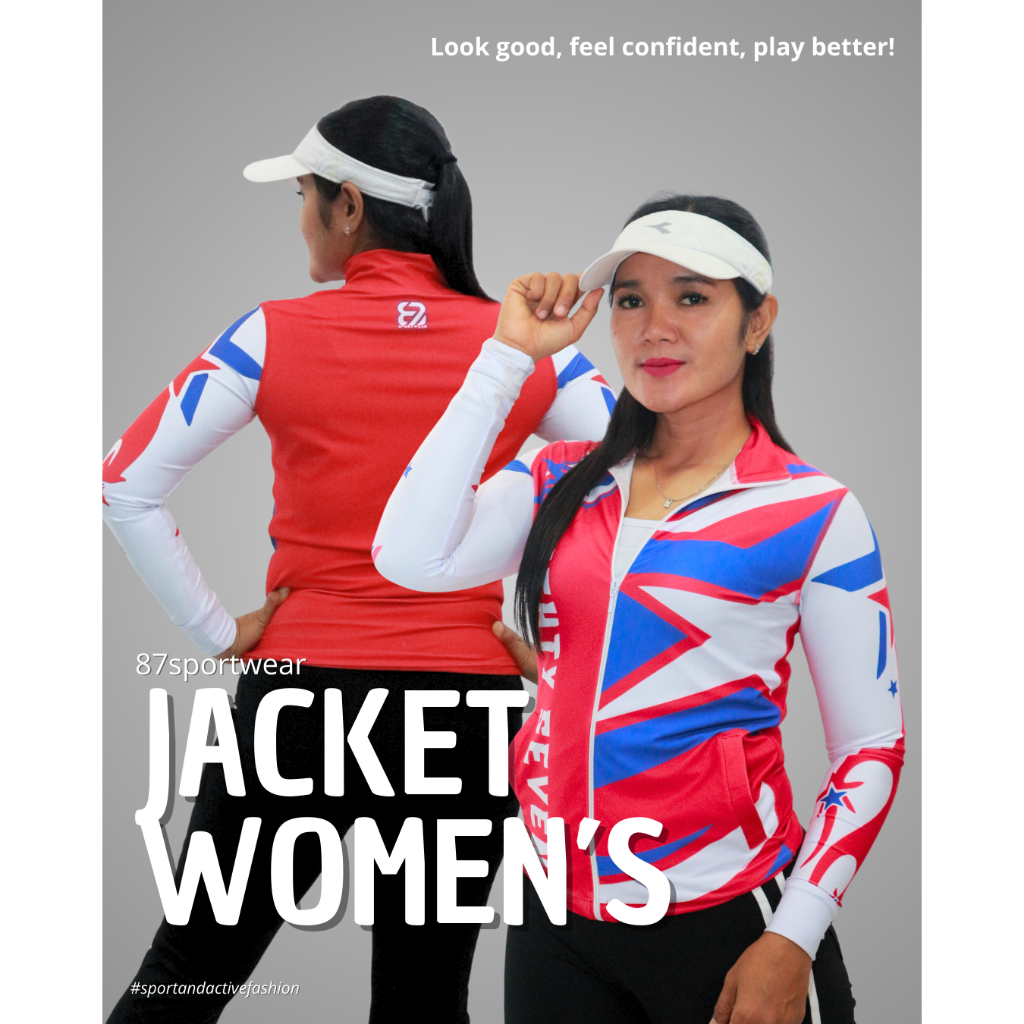 New 87SportWear Atasan Jaket Pakaian Olahraga Aerobic/Zumba/Senam/Gym